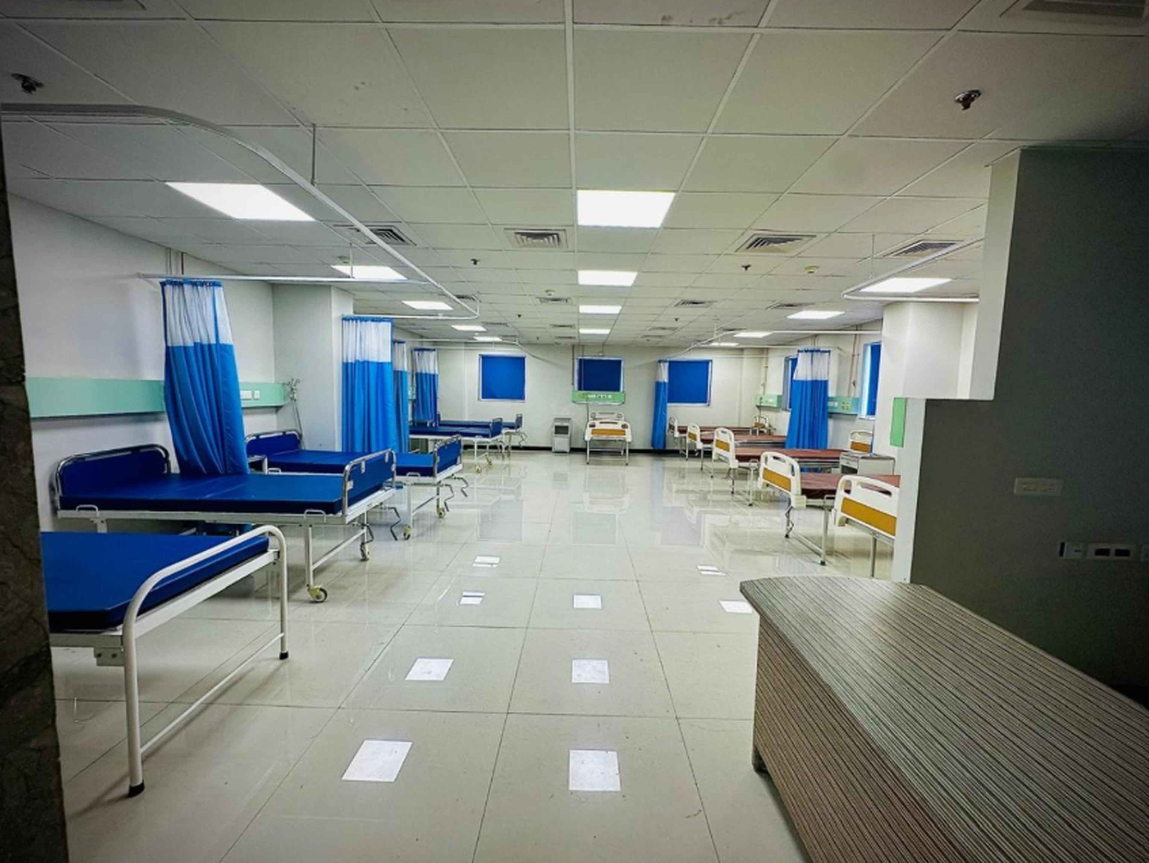 HealthFirst Hospital reception